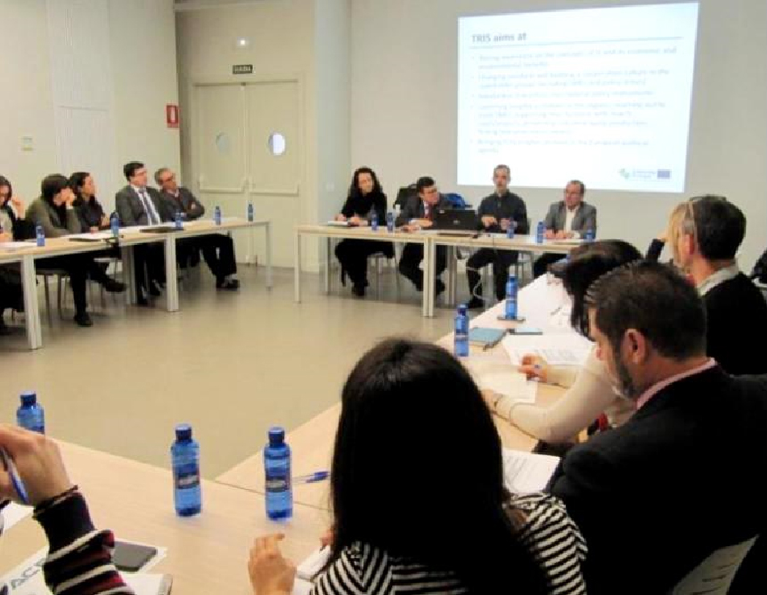 Segunda reunión del proyecto europeo TRIS (Transition Regions Towards Industrial Symbiosis) que se desarrolla en el marco de Interreg Europe