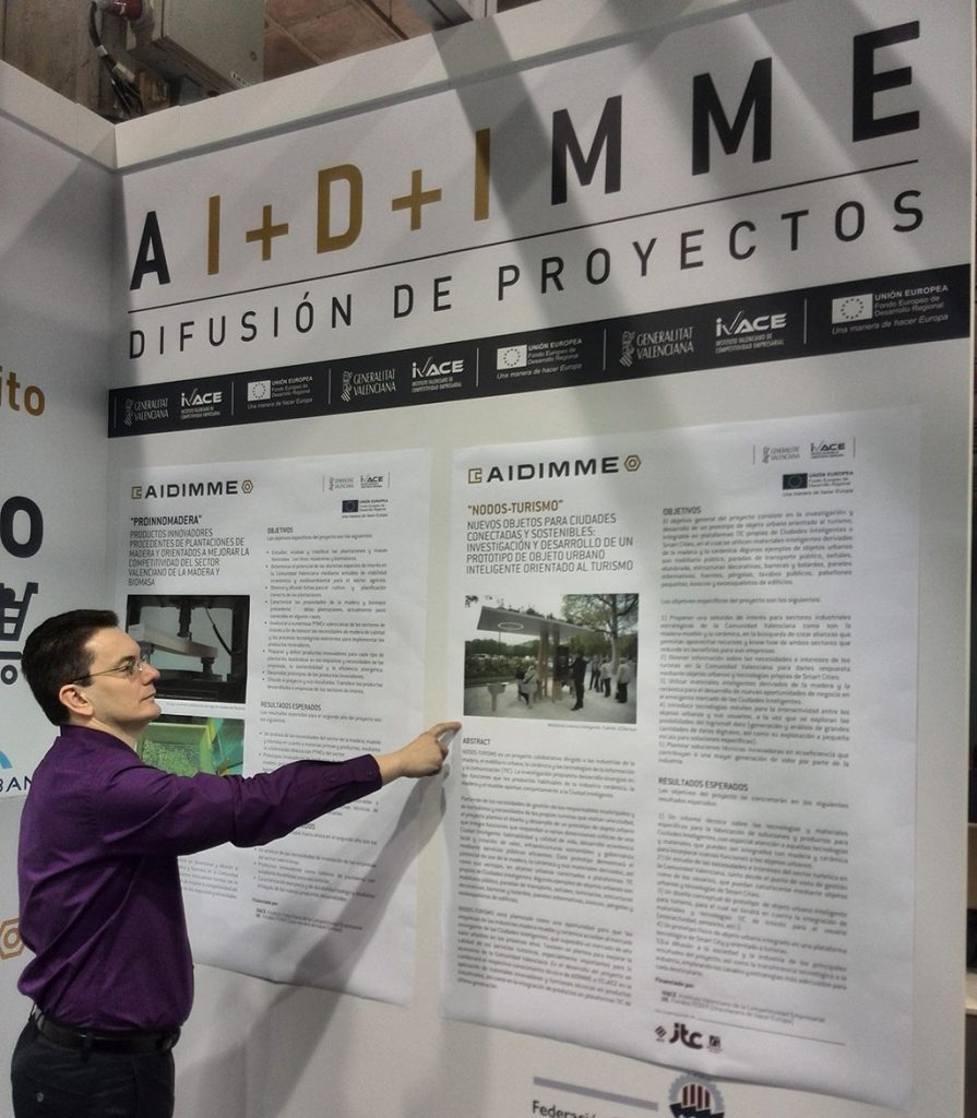 Póster del proyecto en Espacio Cocina-SICI 2017.
