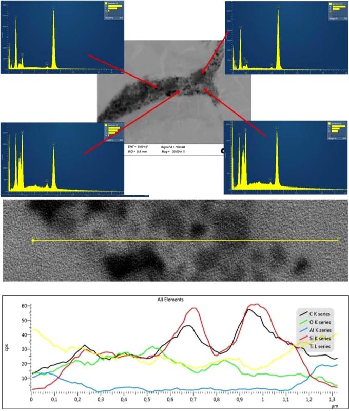 Matriz de Ti6Al4V consolidado con nanopartículas de carburo de silício (SiC) y recubrimiento de dióxido de titanio (TiO2) por HIP, para producir electrodos para el proceso EIGA.