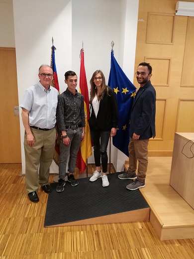 Alumnos del Fondazione Istituto Tecnico Superiore per lo Sviluppo del Sistema Casa Nel Made in Italy Rosario Messina visitando el centro integrado de Catarroja. WOODUAL Alumnos del Fondazione Istituto Tecnico Superiore per lo Sviluppo del Sistema Casa Nel Made in Italy Rosario Messina visitando el centro integrado de Catarroja.