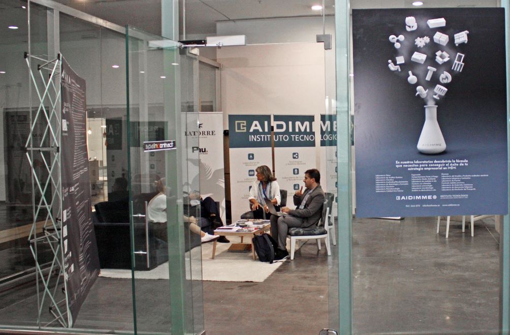 Stand de AIDIMME en Feria Hábitat Valencia 2019