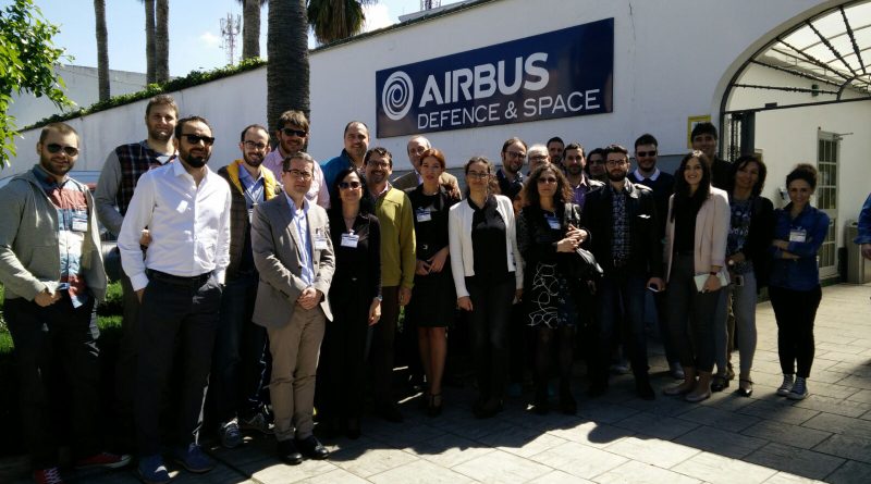 Miembros del equipo Human en las instalaciones de AIRBUS