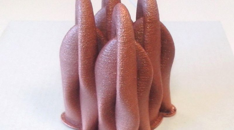 Impresión 3D cobre