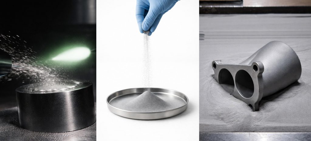 Epsilon formula aleaciones para altas temperaturas en impresión 3D.